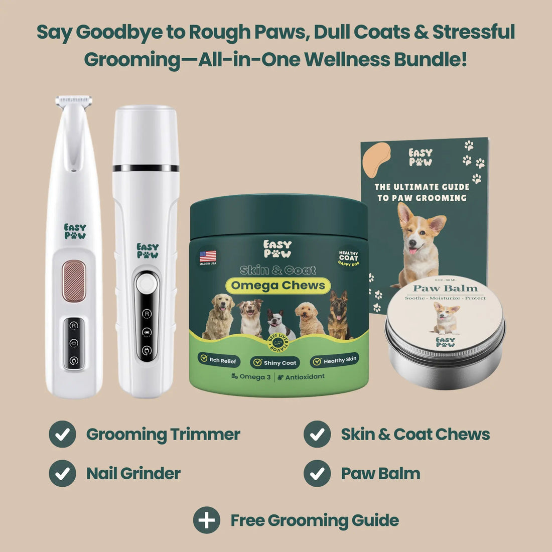 EasyPaw™ Complete Care Kit - Easypaw